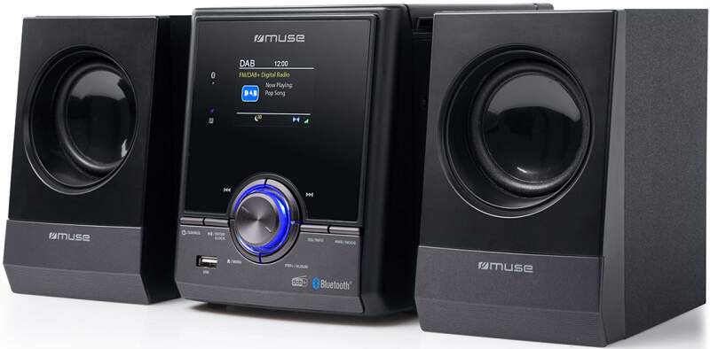 MUSE M-50DBT, mikrosystém s CD, BT a DAB+