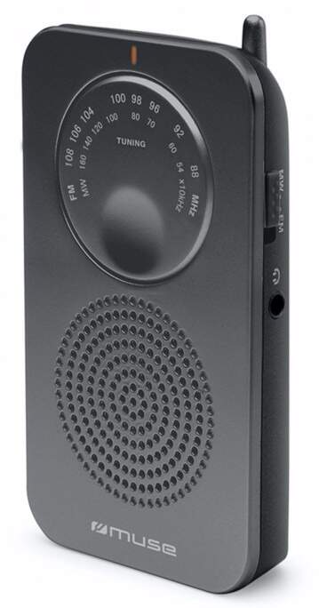 MUSE M-01RS, prenosné vreckové rádio