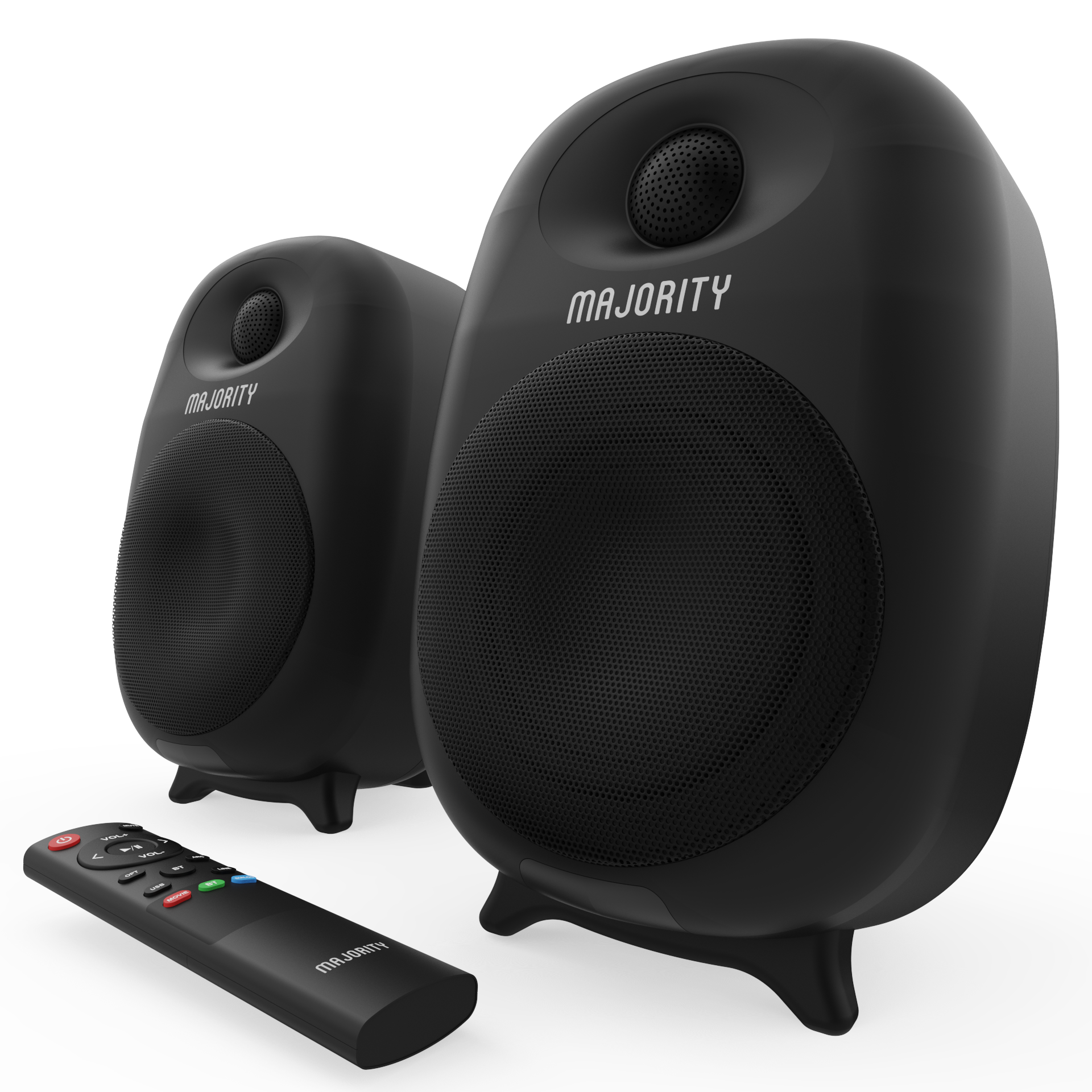 Majority D80 Bookshelf, BT speakers