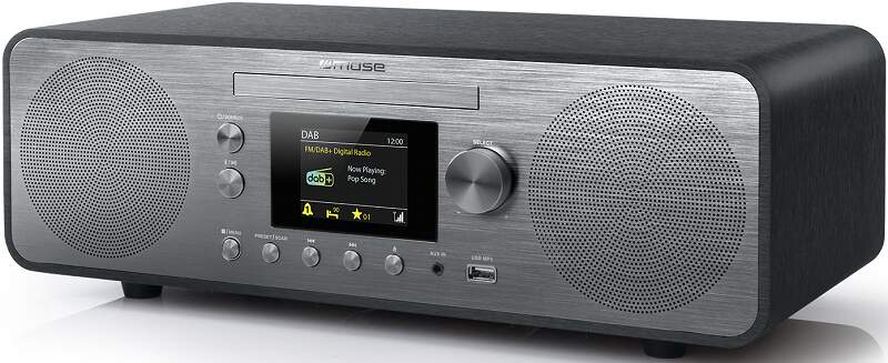 MUSE M-885DBT, mikrosystém s CD,USB, DAB a BT