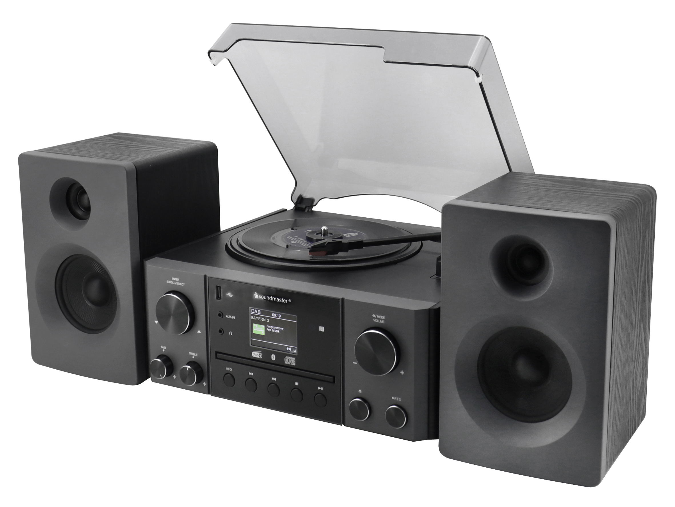 SOUNDMASTER MCD1950SW, mikrosystém,DAB+/FM,CD,USB