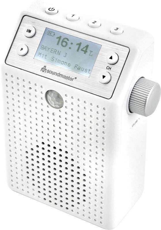 SOUNDMASTER DAB60WE, DAB+ rádio IPX4