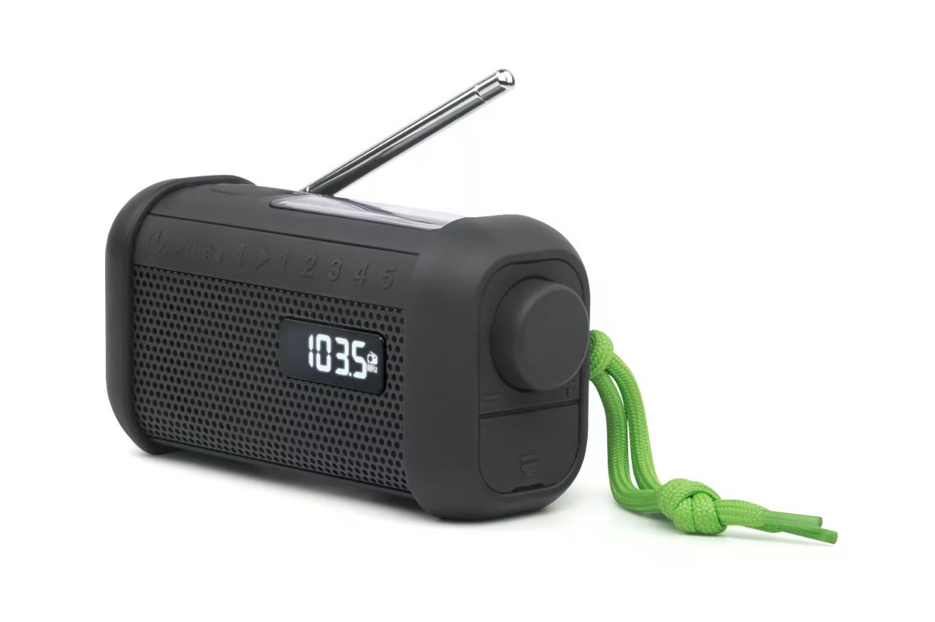 MUSE MH-08MB, rádio s BT, solár + dynamo