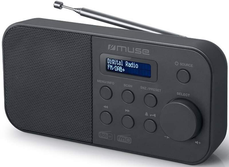 MUSE M-109DB, DAB+/FM rádio