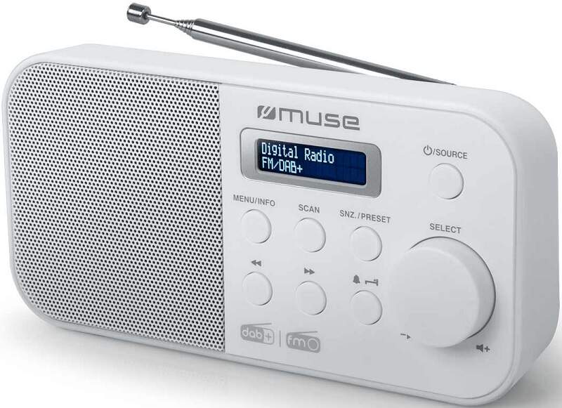 MUSE M-109DBW, DAB+/FM rádio