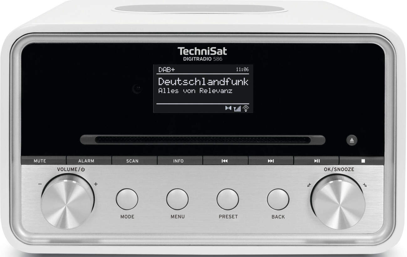 Technisat DigitRadio 586, white/silver
